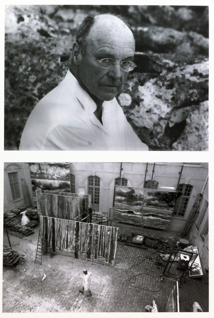 Anselm Kiefer and his studio